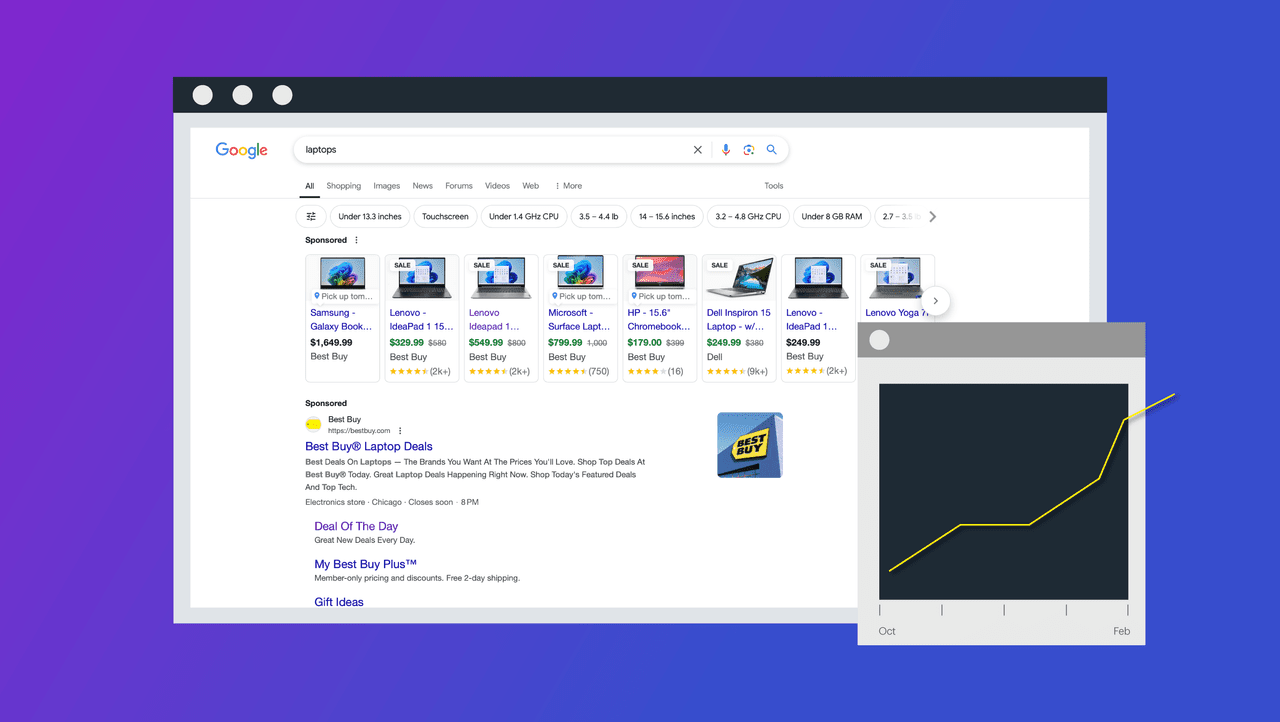 a screenshot of Search Ads on Google