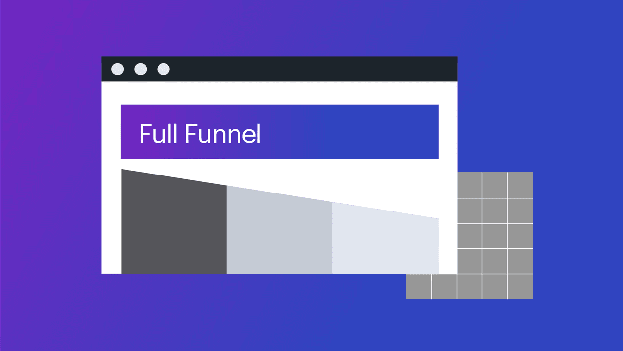 graphic depiction of the marketing funnel