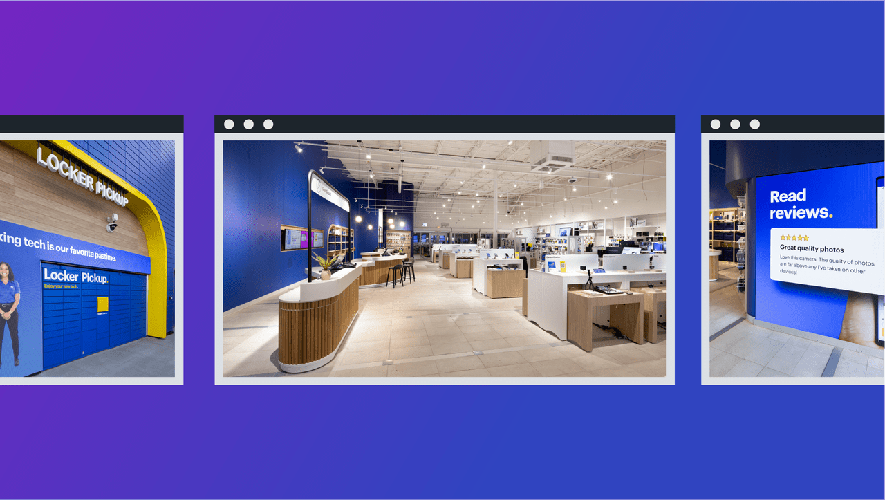 images of Best Buy store design