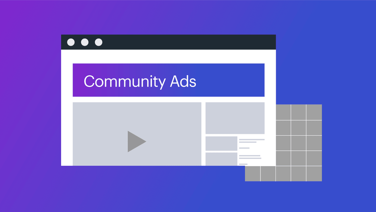 graphic of community ads