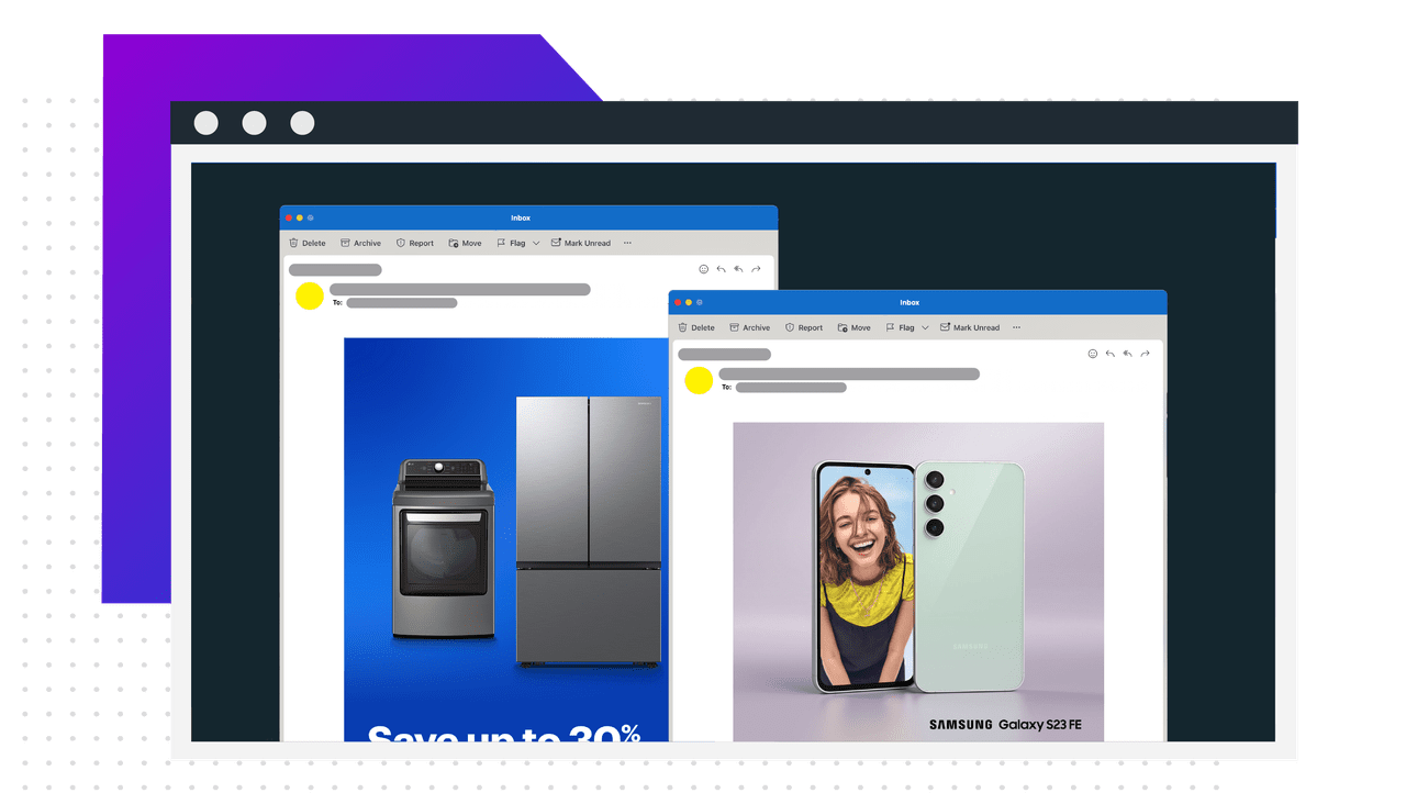 An example of a promotional email from Best Buy