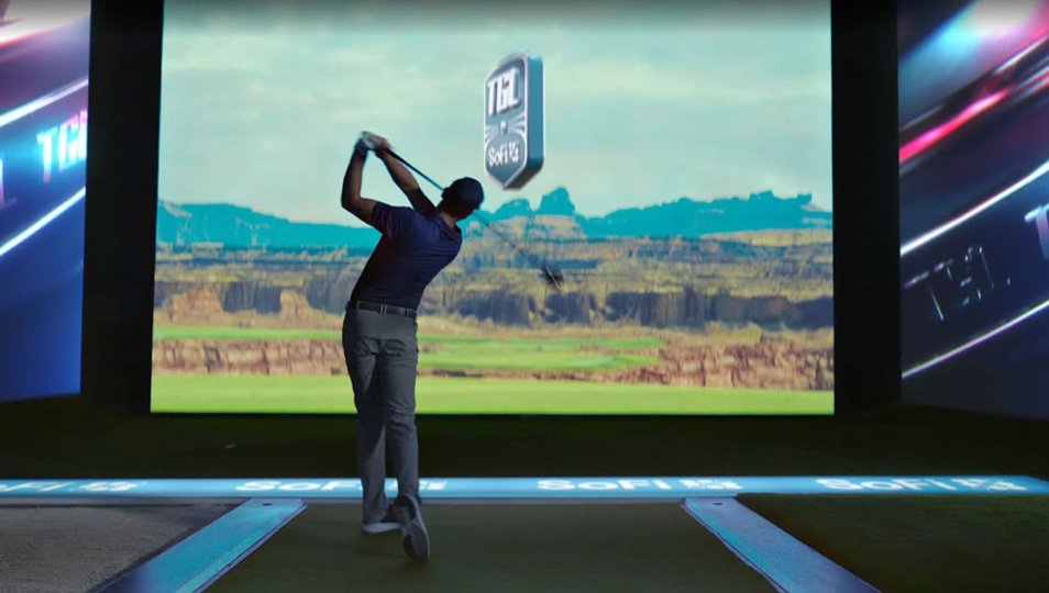 TGL golfer